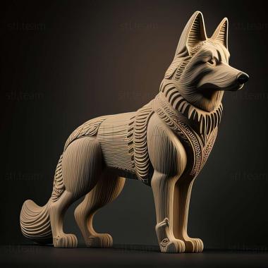 3D модель Собака північних інуїтів (STL)